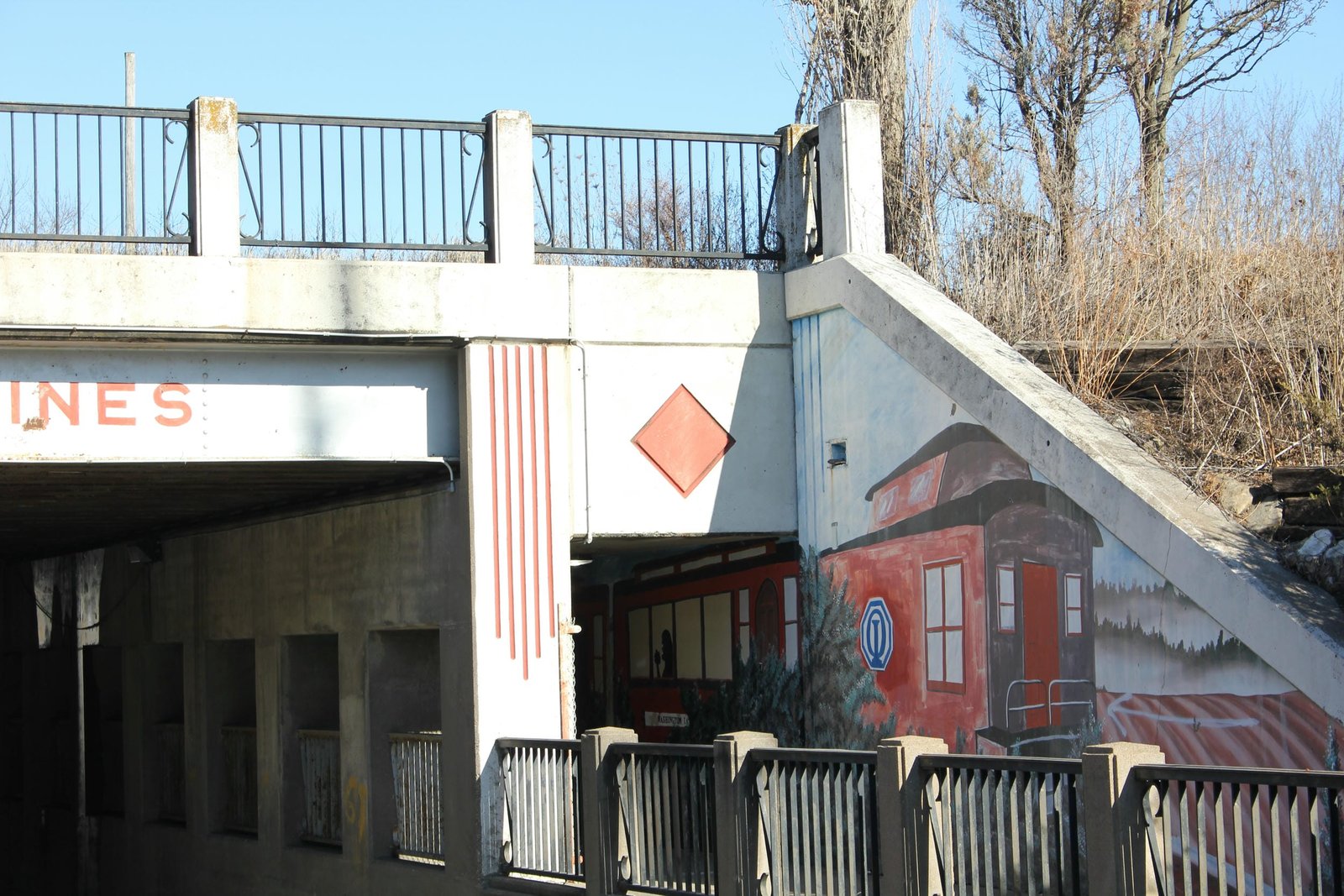East approach